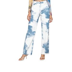 NWT Jaded London Cloudy Sky Boyfriend Fit Size 25 Clouds